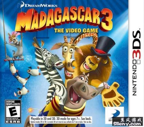3DS《马达加斯加3》美版下载 [迅雷快传\/旋风