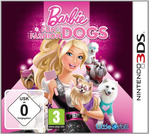 3DS《芭比 有趣&时尚狗狗》欧版下载-Barbie
