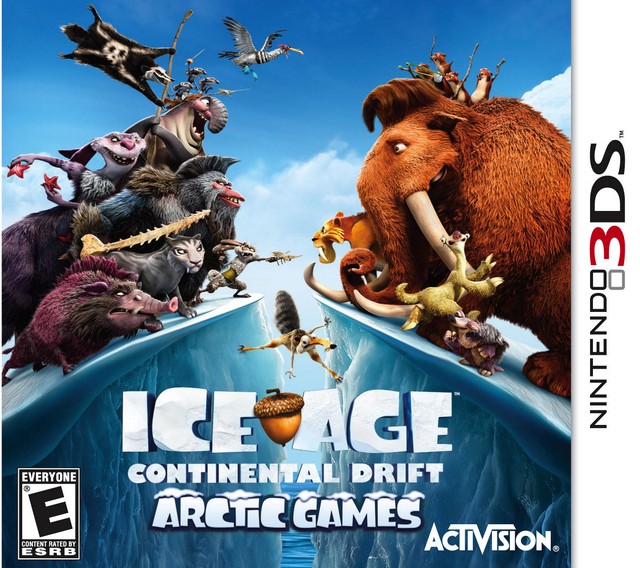 3DS《冰河世纪4 大陆漂移 北极运动会》欧版