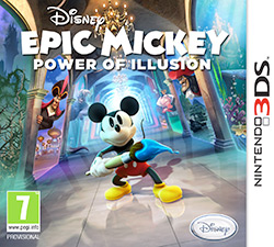 3DS《经典米奇 幻影力量》日版下载-Epic Mic