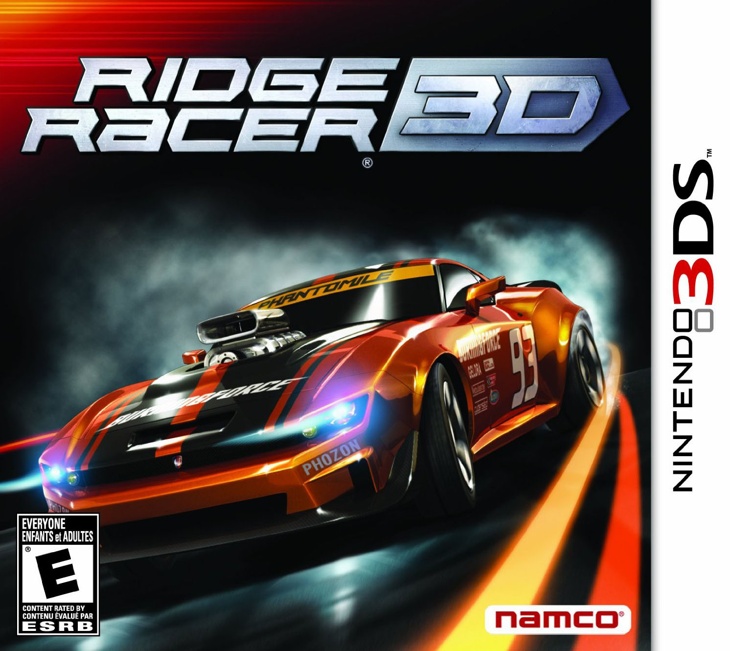 3DS《山脊赛车3D》美版下载-Ridge Racers 3