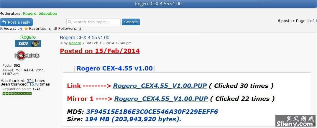 PS3 Rogero CEX-4.55 v1.00b CFWϵͳذװ̳