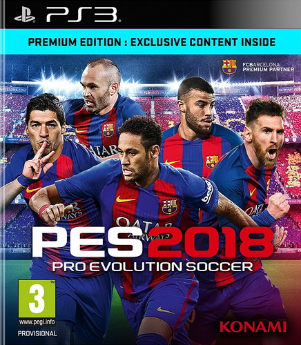 PS3《实况足球2018》美版下载